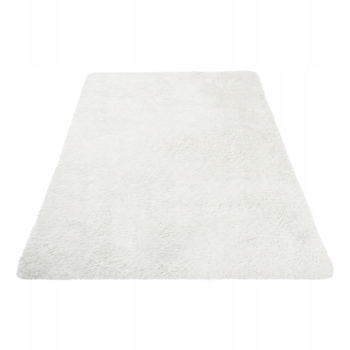 CARPET SHAGGY SOFT FOR LIVING ROOM 200X300 CM FLUFFY PLUSH WHITE TRIMMED Manufacturer code CAMPINO 220 CREME