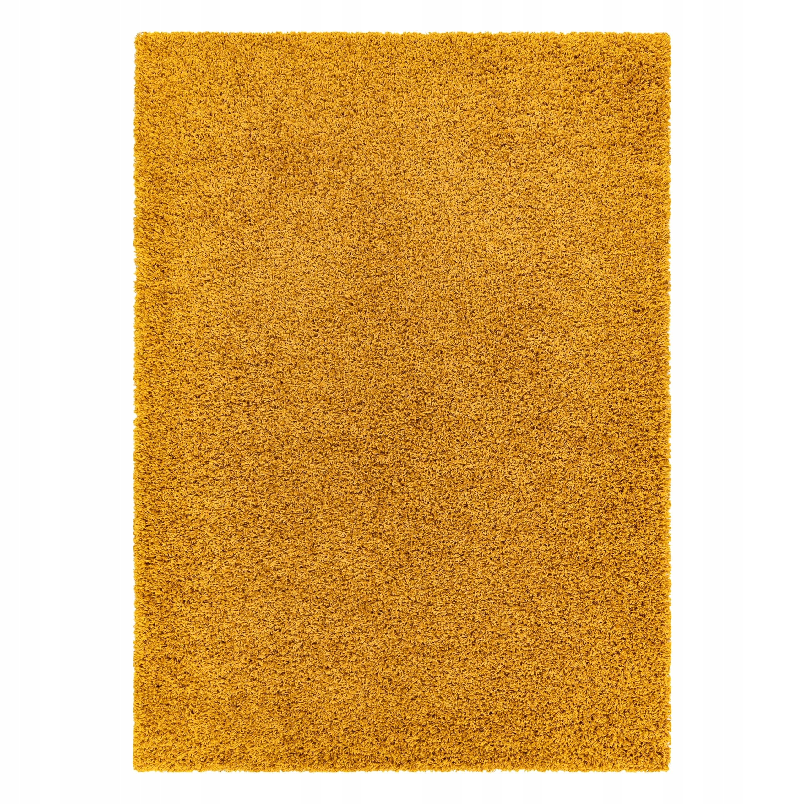 CARPET SOFFI SHAGGY LIVING ROOM BEDROOM 120x170 CM gold mustard Manufacturer code AF090