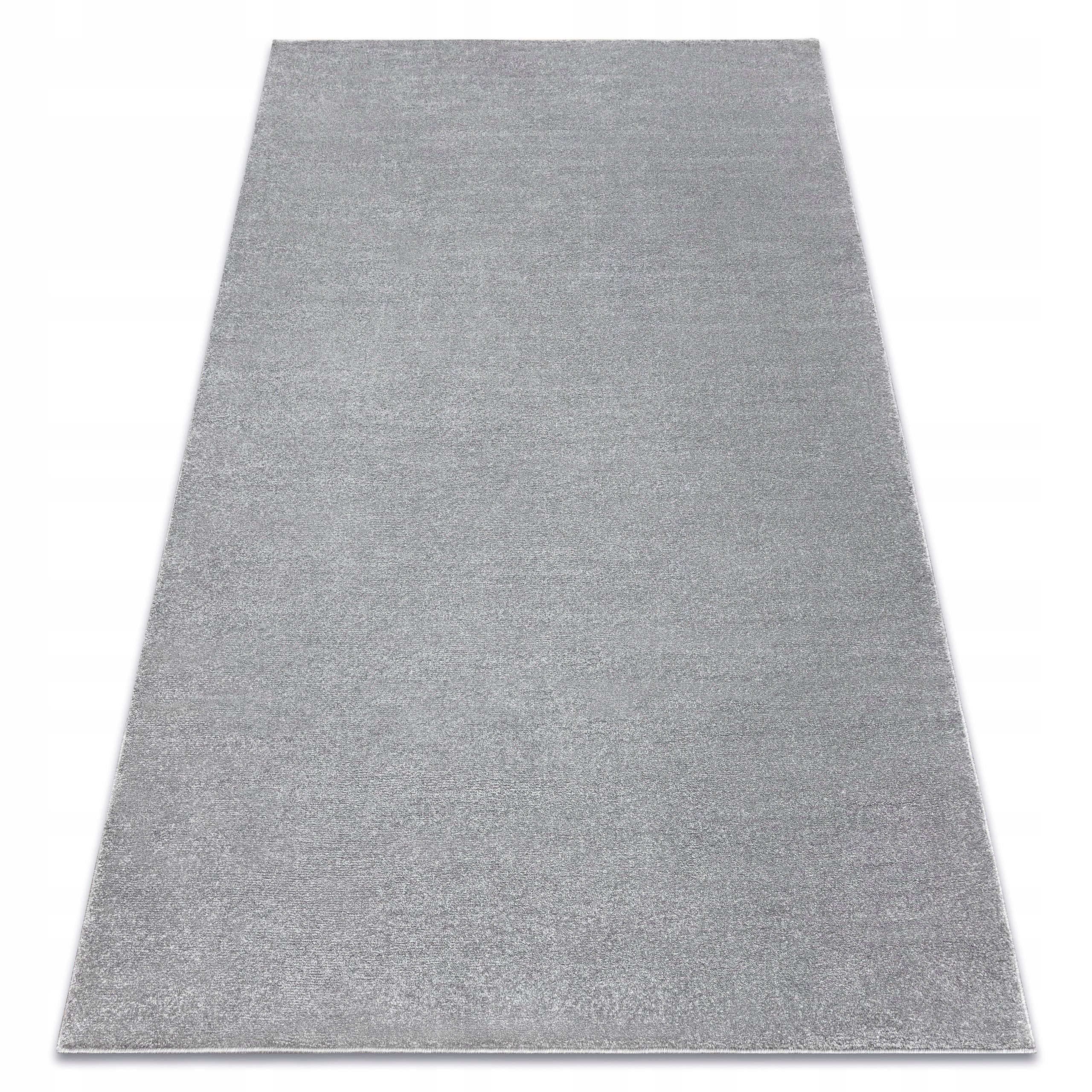 CARPET SOFTY smooth 200x290 cm GREY UNIFORM