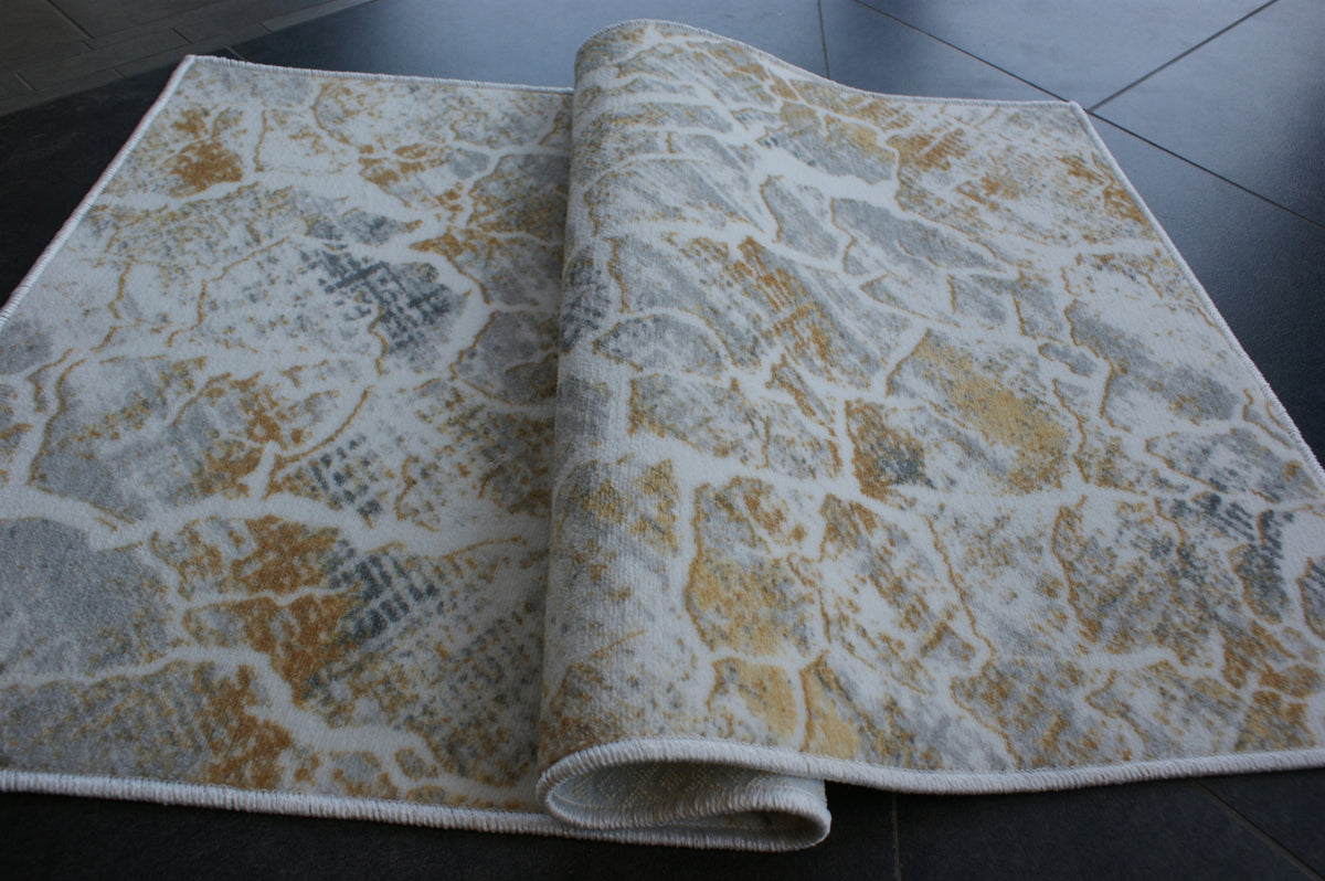 CARPET/WALKWAY 70x120cm non-slip for washing in the machine ELI MORO YELLOW Manufacturer code eli
