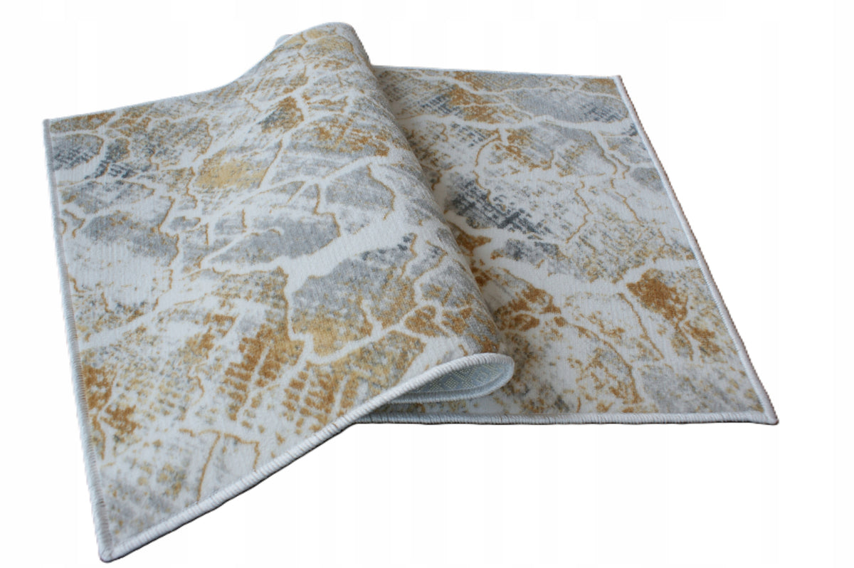 CARPET/WALKWAY 70x120cm non-slip for washing in the machine ELI MORO YELLOW