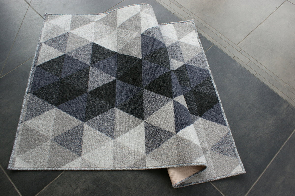 CARPET/WALKWAY 90x120cm ON NON-SLIP GEL ESTER GREY EAN (GTIN) 5906280556518