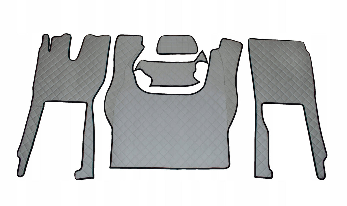 CARPETS QUILTED ECO LEATHER IVECO S-WAY 2019- 2023 BEIGE Manufacturer no brand