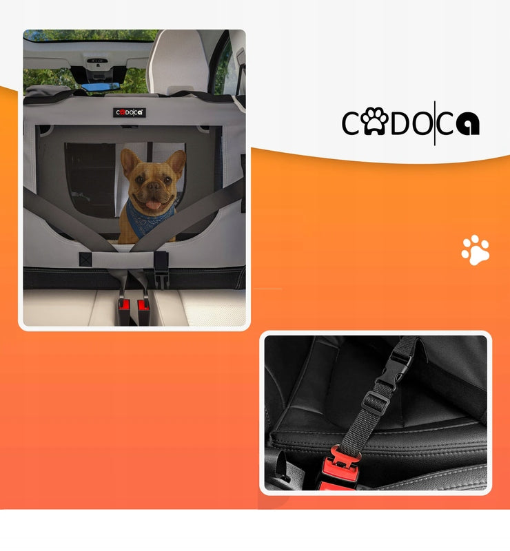 CARRYING BAG TRANSPORTER FOR CAT DOG M 60x42x44cm Brand Cadoca