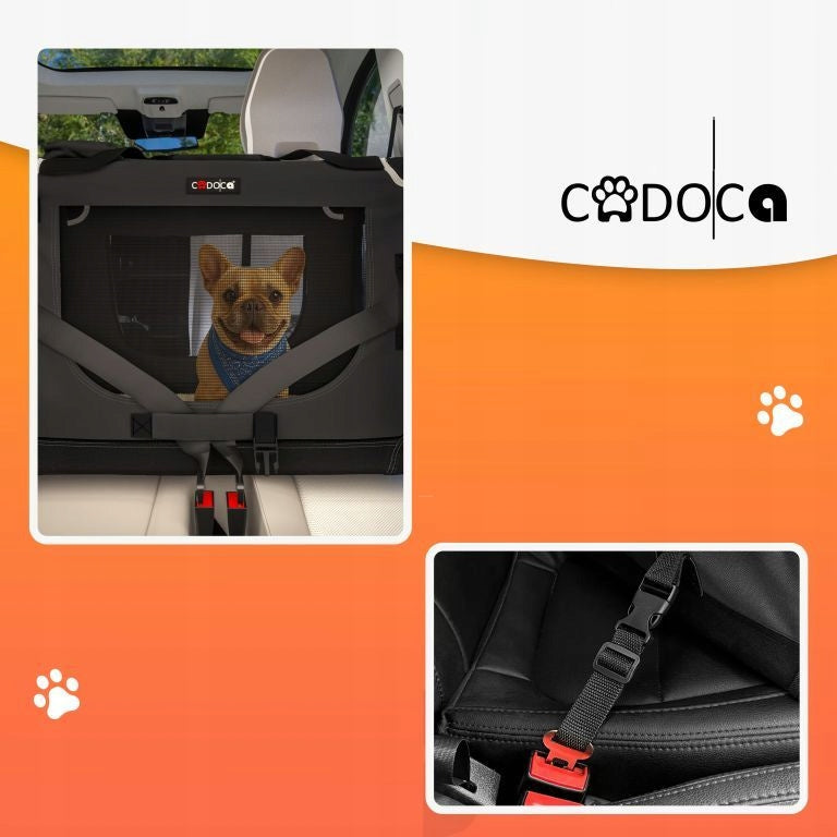CARRYING BAG TRANSPORTER FOR CAT DOG XL 82x58x58 Anthracite Manufacturer code 109441
