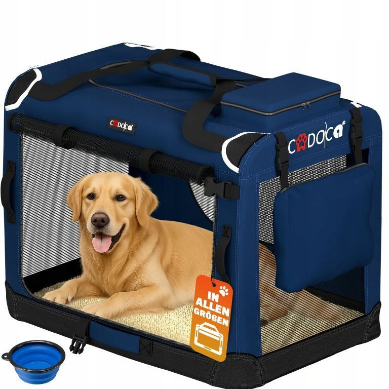 CARRYING BAG TRANSPORTER FOR CAT DOG XXXL 101x69x70 Blue