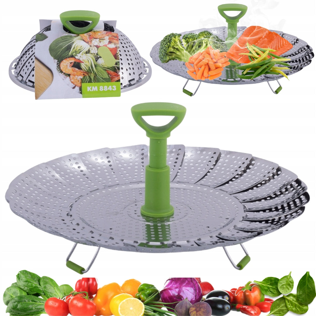 CARTRIDGE STRAINER COOKING STEAMER BASKET Steel STEAMER 27,5*11cm KAMILLE