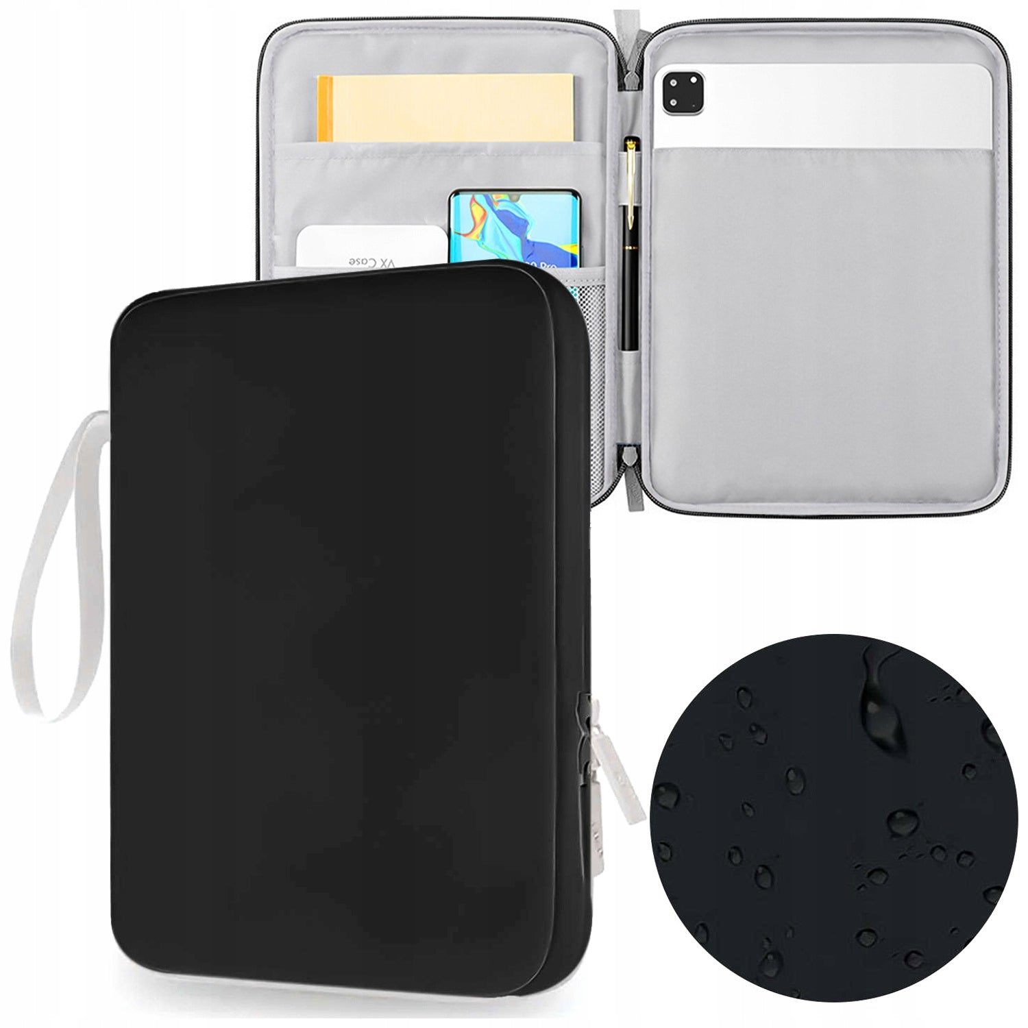 CASE COVER FOR TABLETS SAMSUNG APPLE LENOVO BLACK