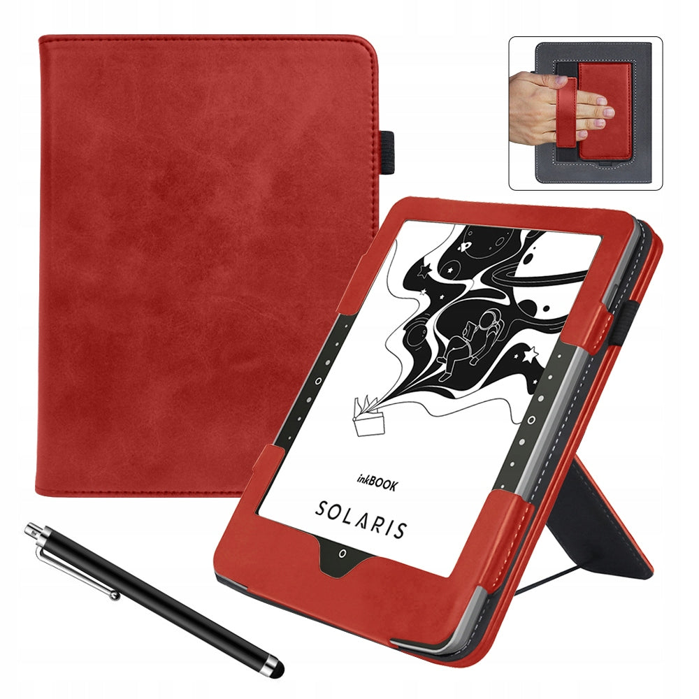 CASE FOR INKBOOK SOLARIS / SOLARIS COLOR 6" + CAPACITIVE STYLUS