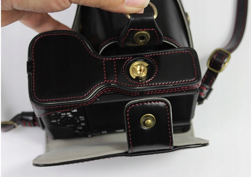CASE HOLSTER BAG FOR SONY Alpha A6600 ILCE-6600 Color black