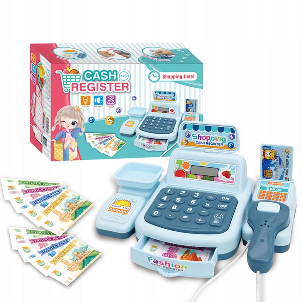 CASH REGISTER FOR CHILDREN INTERACTIVE SHOP EDUCATIONAL SCANNER Brand no brand