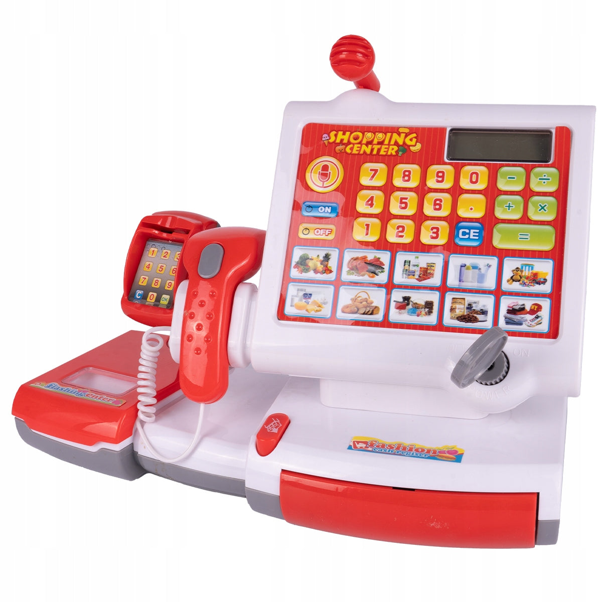 CASH REGISTER SHOP WITH TOUCH PANEL SCANNER FOR CHILDREN'S PLAY