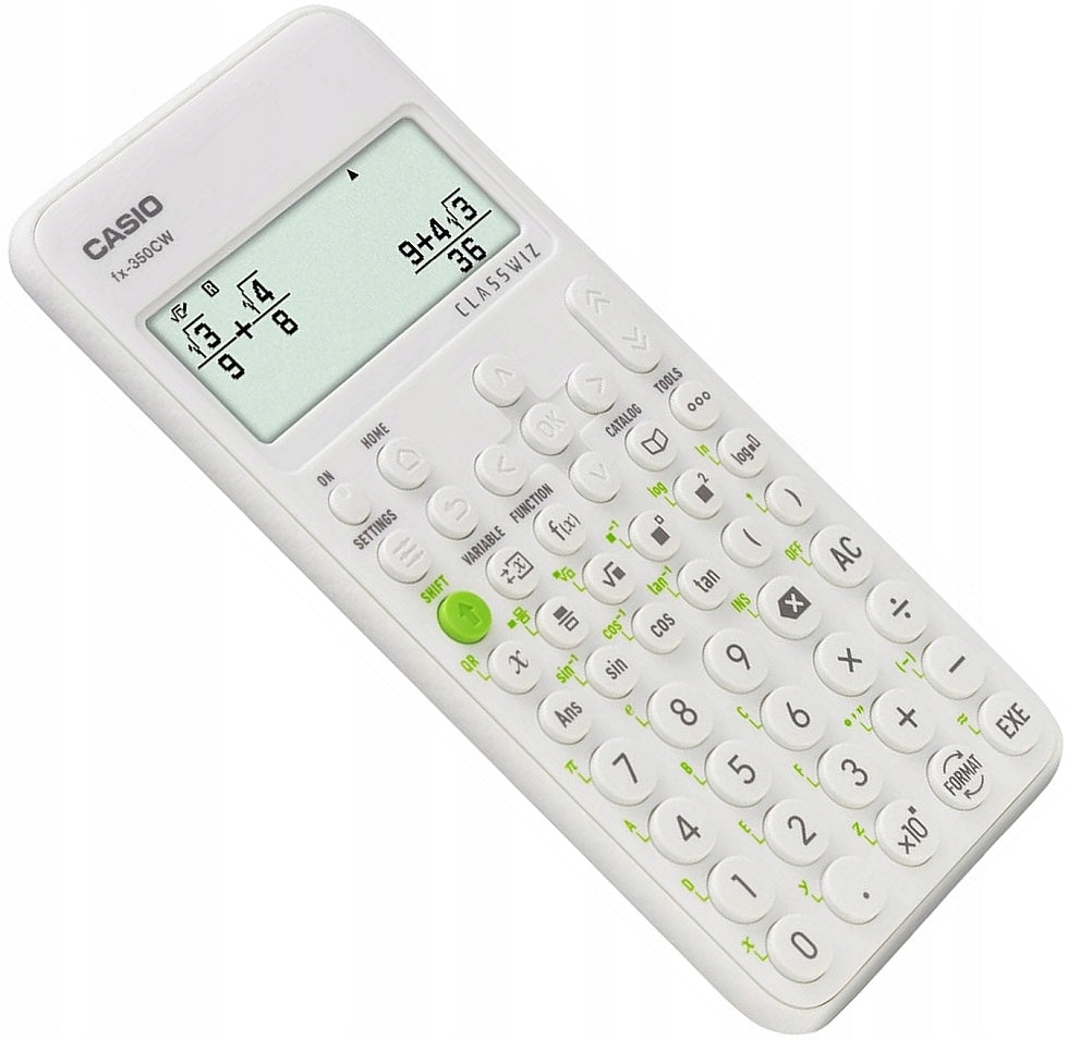 CASIO FX-350CW CLASSWIZ TABLES STATISTICS CODE QR