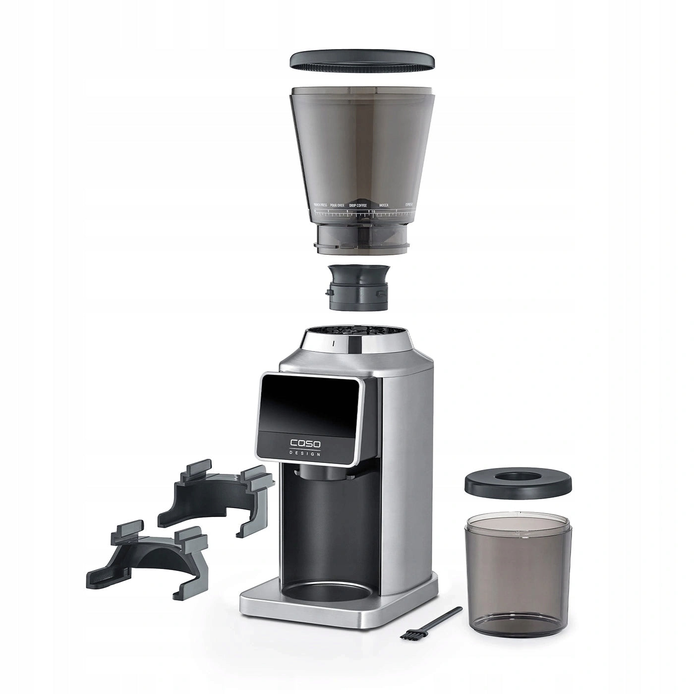 CASO BaristaChef Inox Pro Coffee Grinder 34 Degrees, 180W Brand Caso