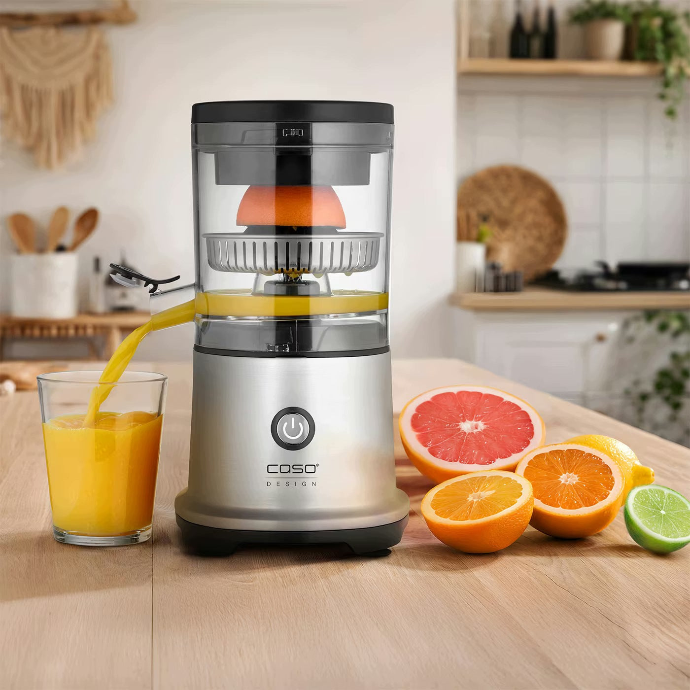 CASO CP 440 Lift Inox Automatic Citrus Juicer 300W INOX Manufacturer code 3563