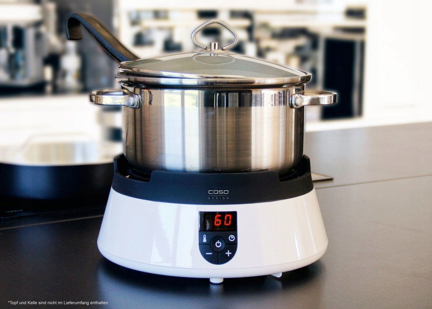 CASO DESIGN FonDue induction for 8 people WHITE Manufacturer code 2280