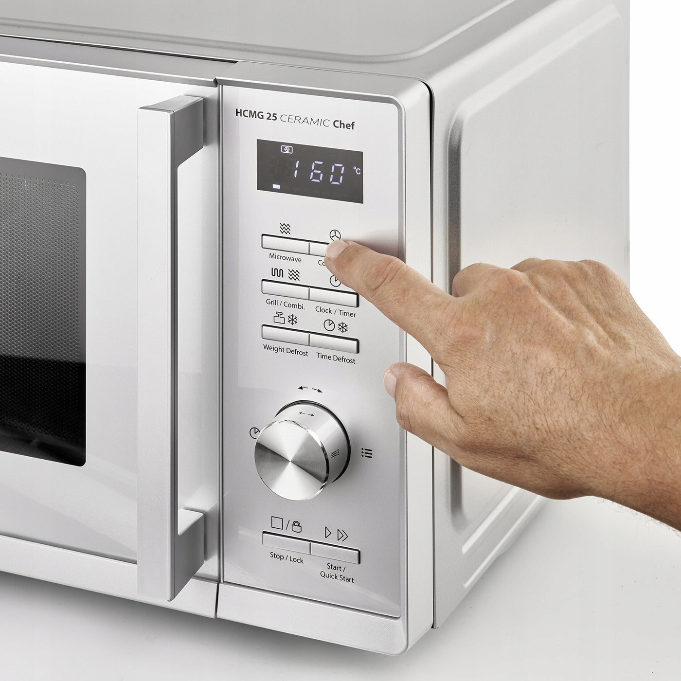 CASO HCMG 25 Freestanding Microwave Oven 900W 25l Grill 240°C 403C557 Manufacturer code 3355