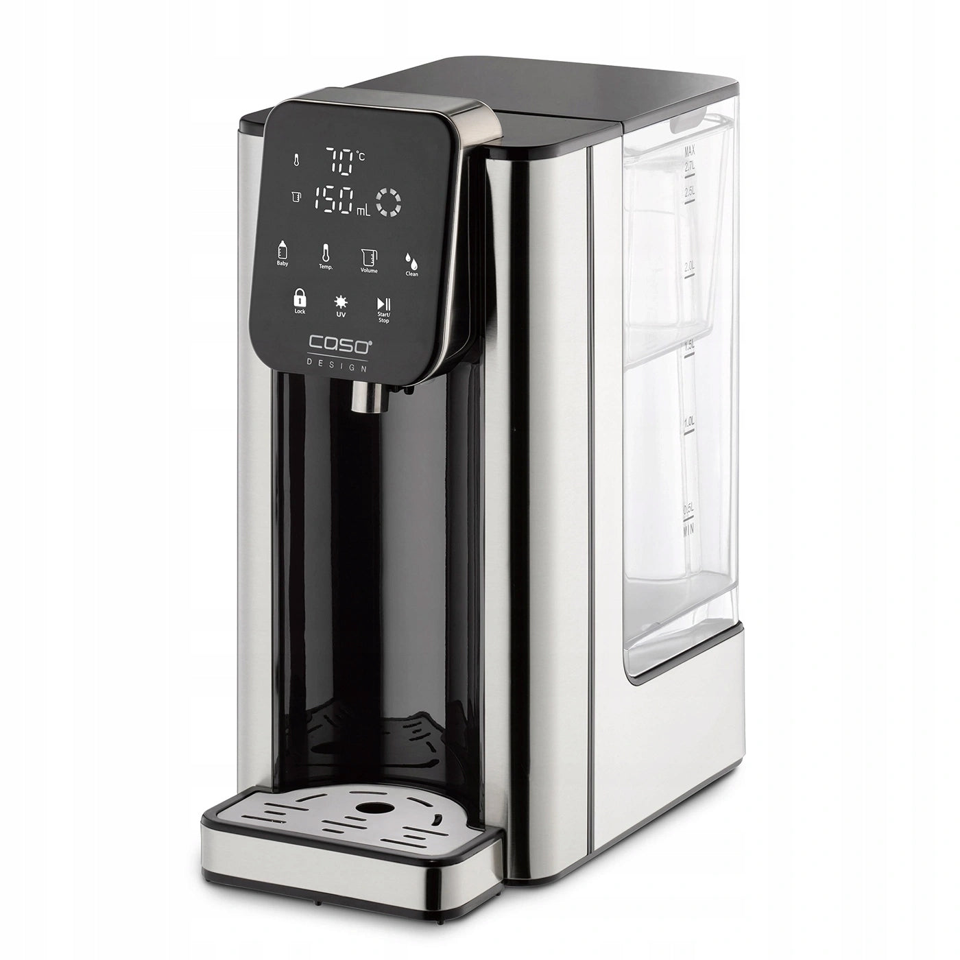 CASO HW 666 Inox UV Hot Water Dispenser 2600W Filter 2,7L UV