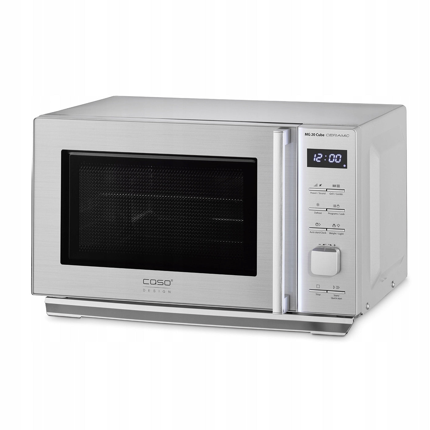 CASO MG 20 CUBE CERAMIC Freestanding Microwave Oven 2000W 20l 3325