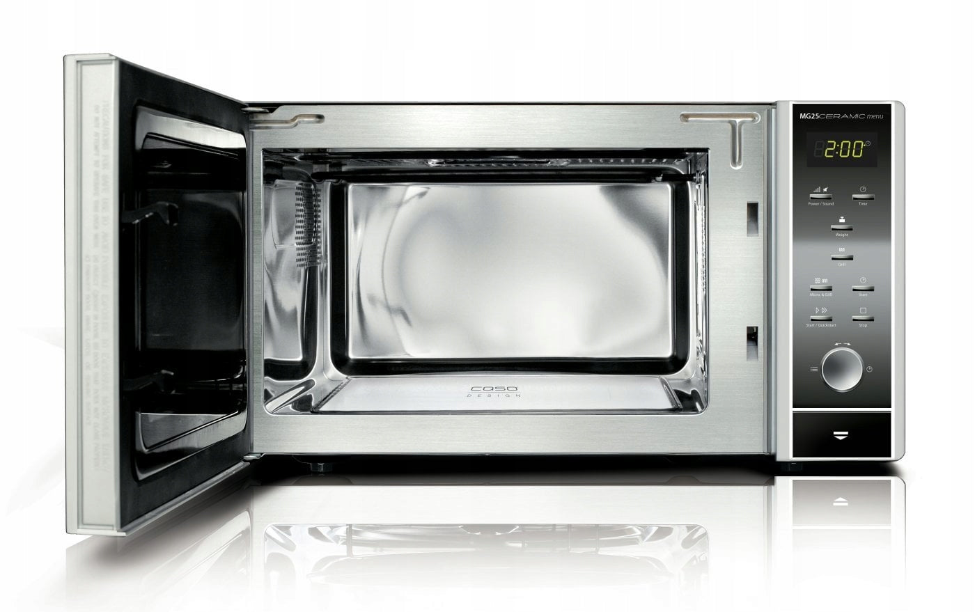 CASO MG 25 CERAMIC Freestanding Microwave Oven 2in1 900W 25l 403C311 Packaging status original