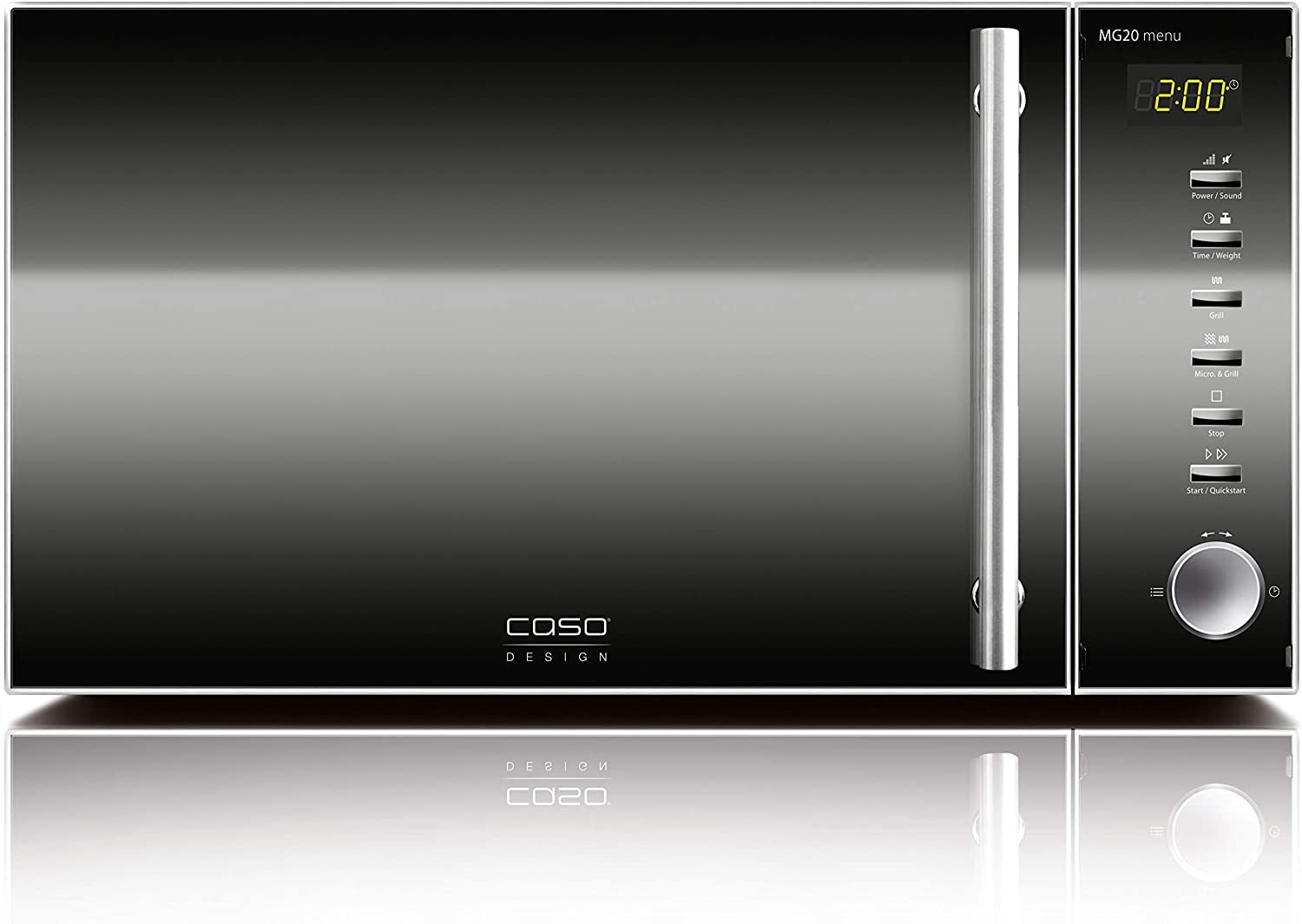 CASO MG20 Menu Freestanding Microwave Oven, 800W, 20L Manufacturer code 3320