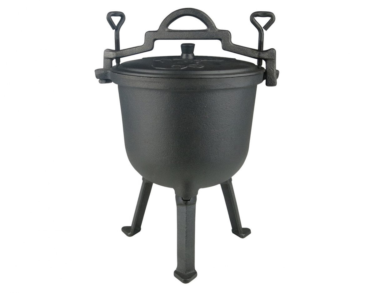 CAST IRON BOILER 8 L HUNTING POT STEWS Packaging status original