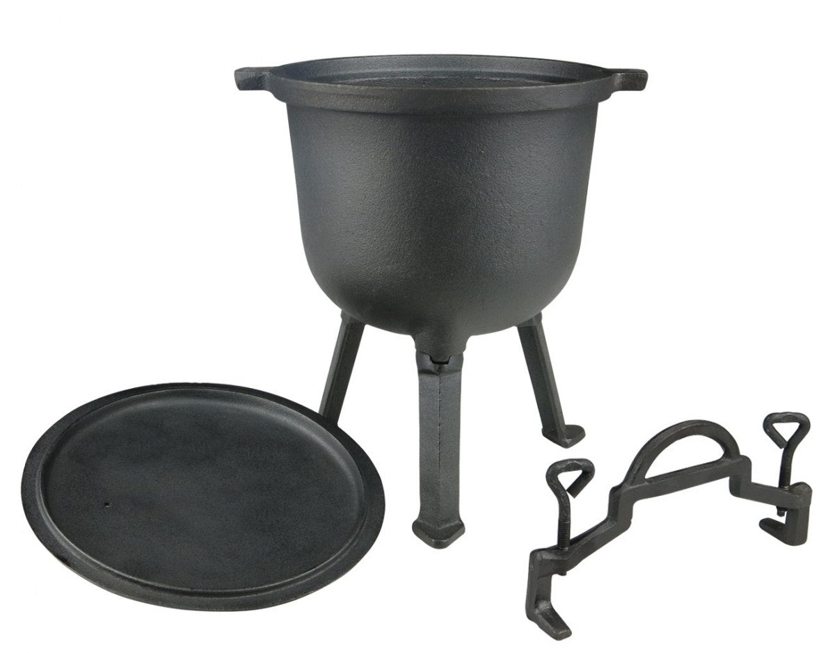 CAST IRON BOILER 8 L HUNTING POT STEWS