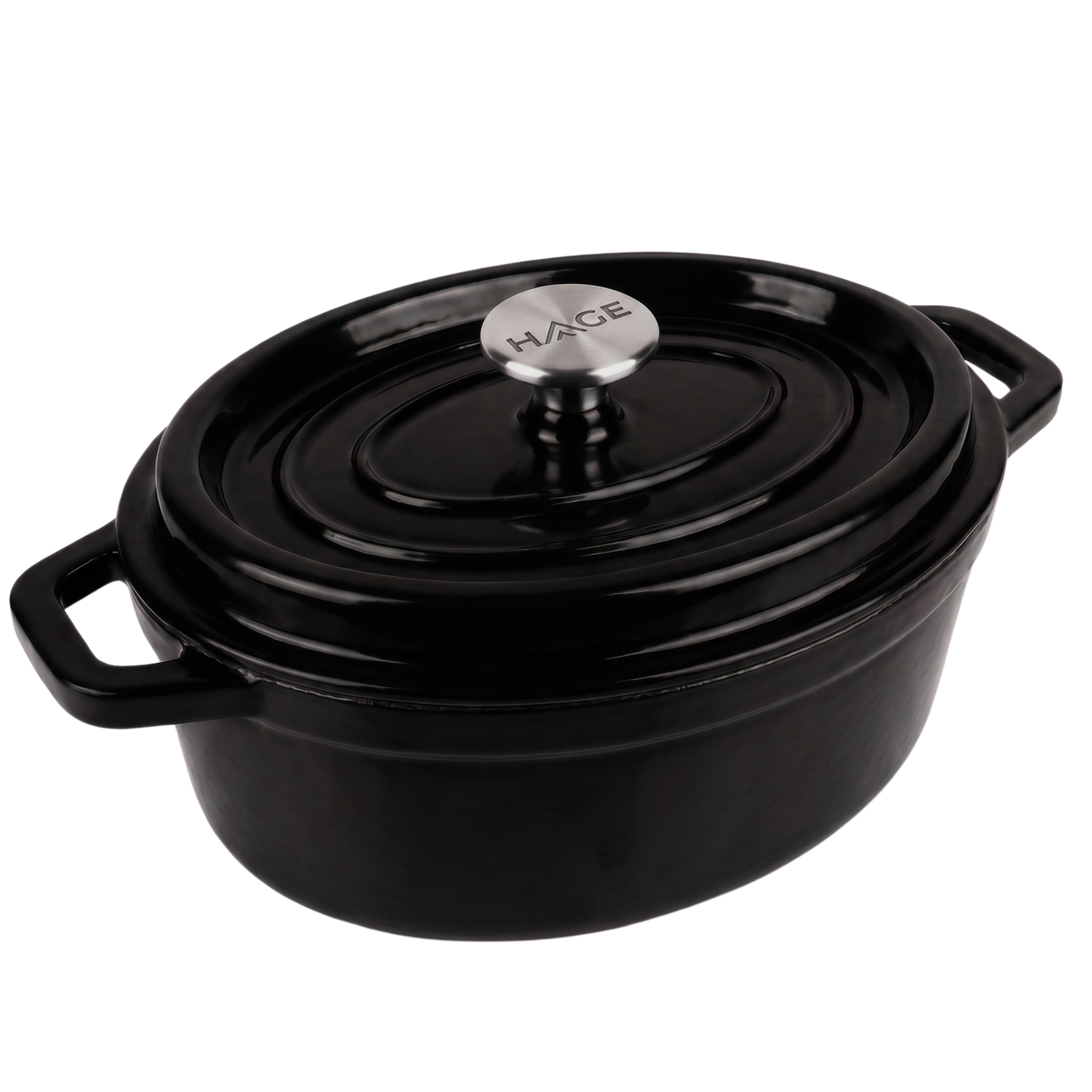 CAST IRON PAN ENAMELLED BREAD BAKING MOULD INDUCTION GAS 2,85 L Packaging status original