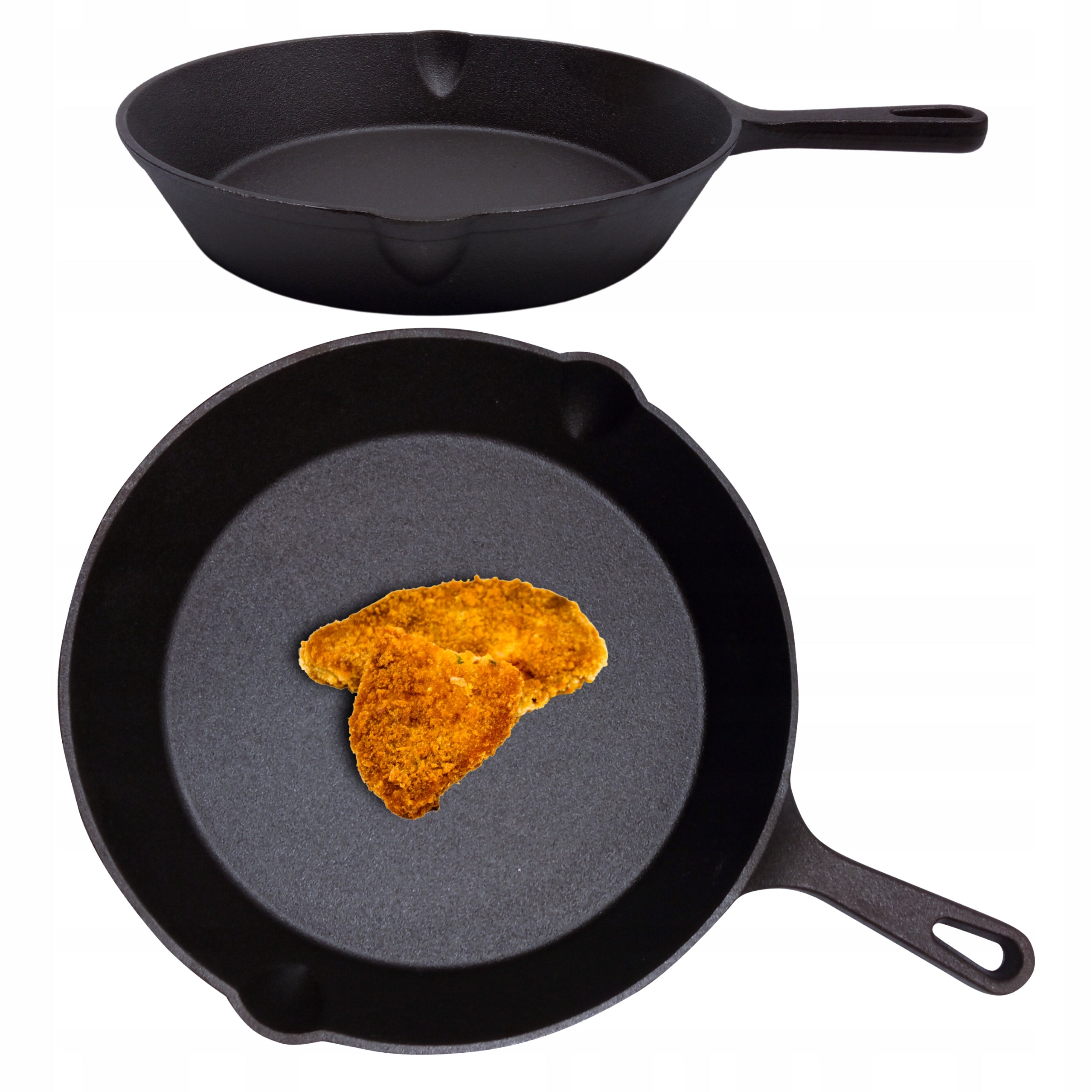 CAST IRON PAN LARGE 25cm INDUCTION FIREPLACE GRILL GAS CAST IRON PLATE Manufacturer code Patelnia żeliwna 25 cm