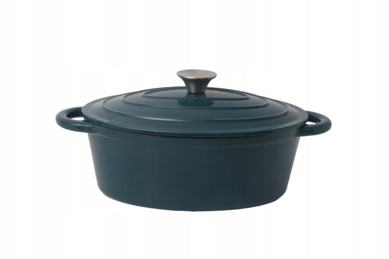 CAST IRON POT OVAL TIERRA 30CM 4L SEA NOIS