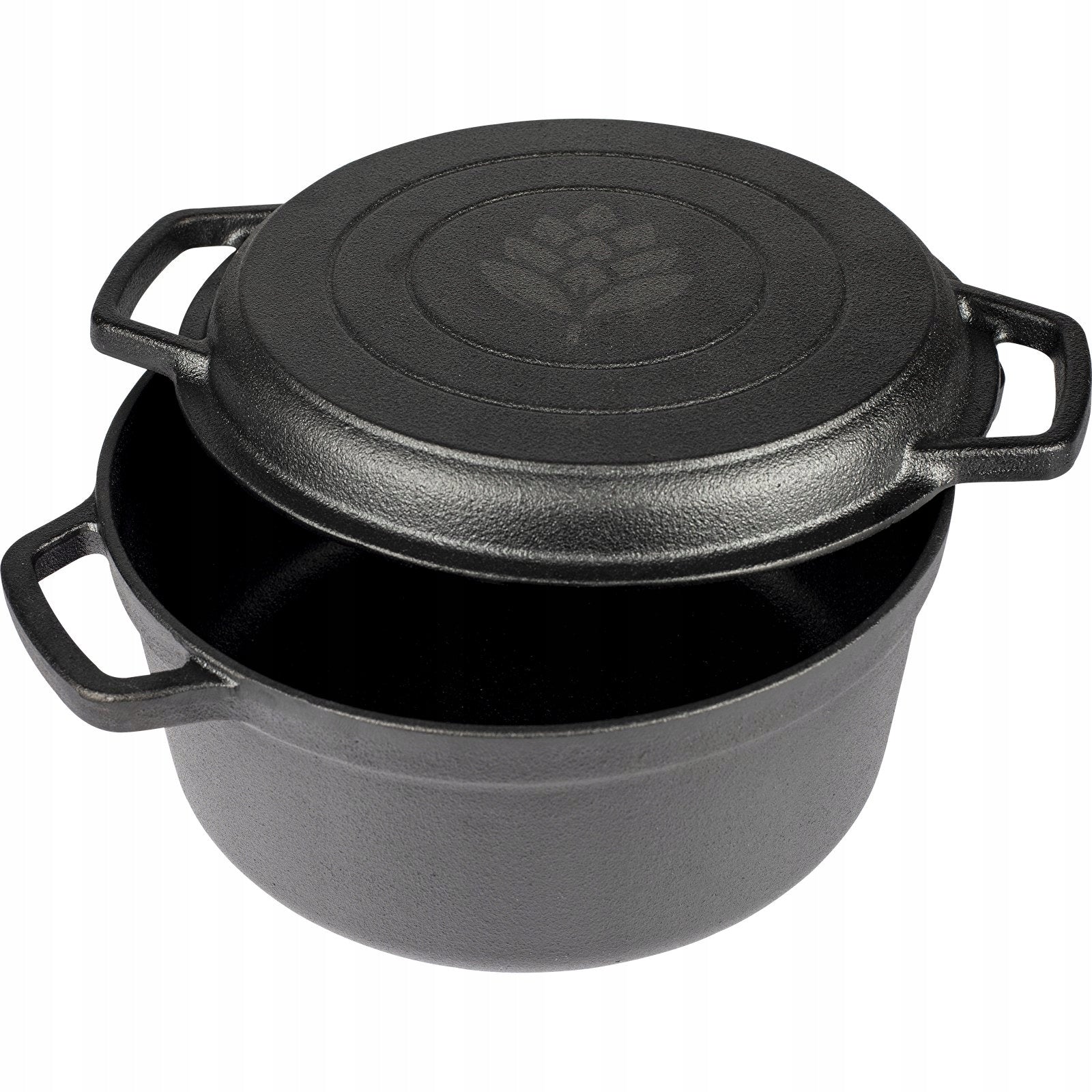 CAST IRON POT WITH GRILL PAN CAULDRON 3,5 L EAN (GTIN) 5904816000764