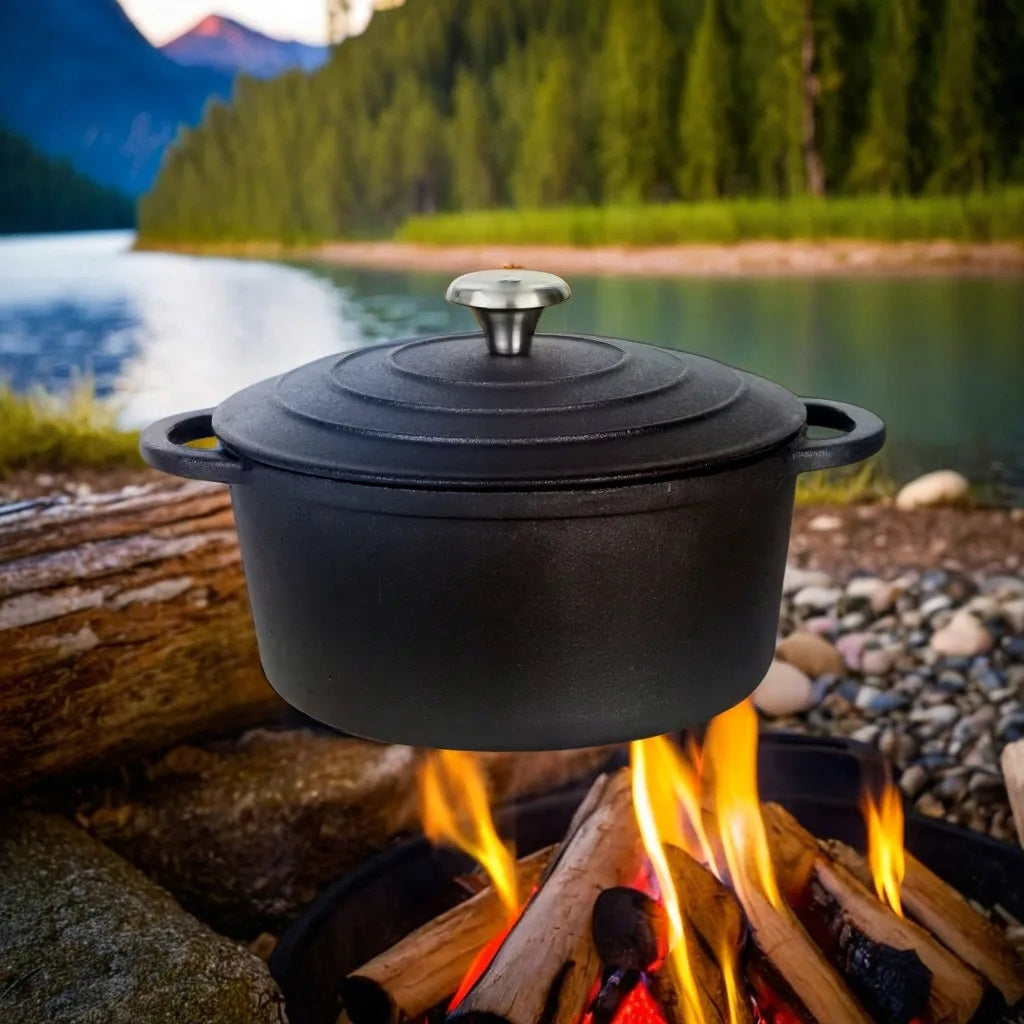 CAST IRON Pot 4,2 L for Baking Boiler BRYTFANNA 24cm Induction Gas EAN (GTIN) 5903818651837