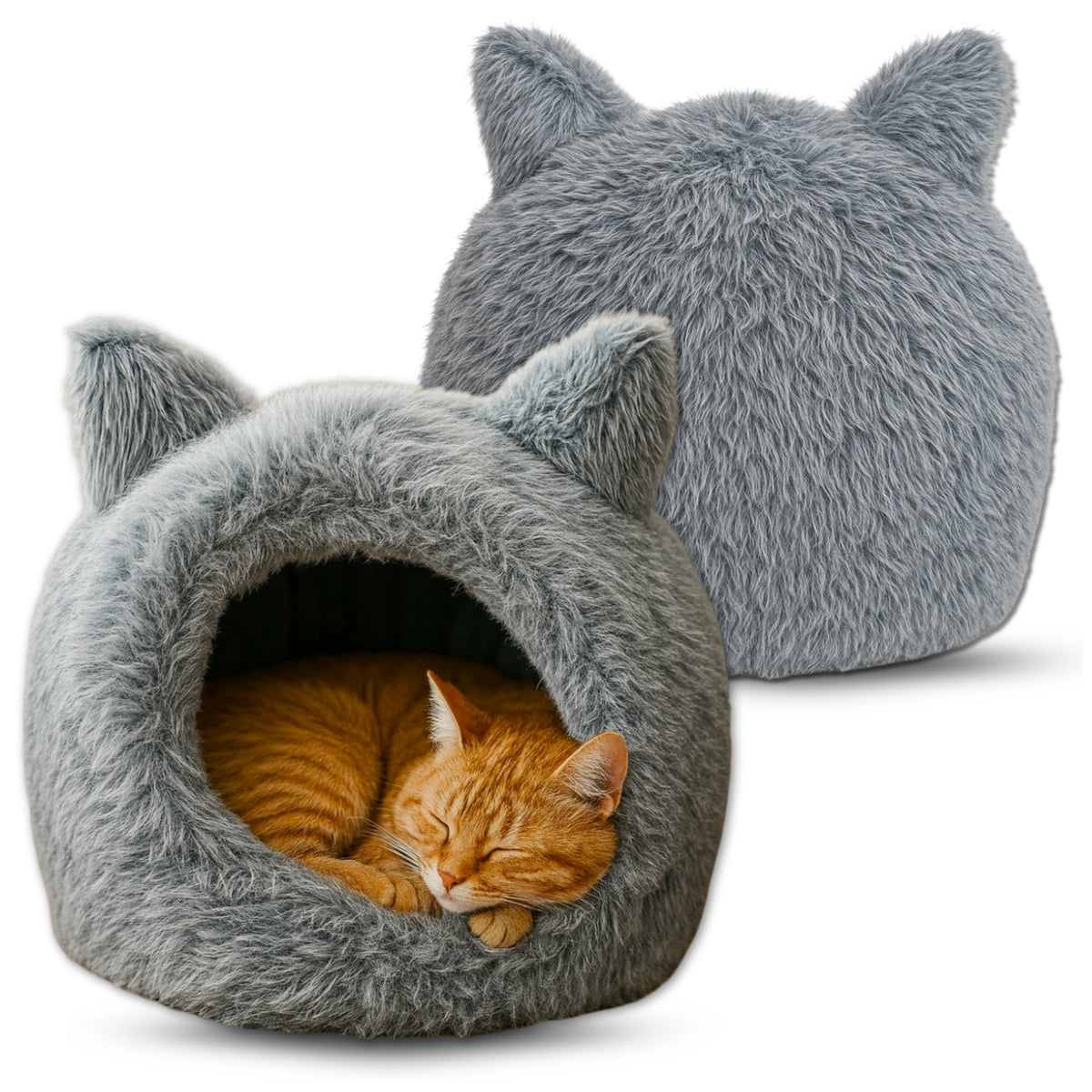 CAT BED BOOTH SOFT BED WATERPROOF PILLOW SHAGGY PLAYPEN