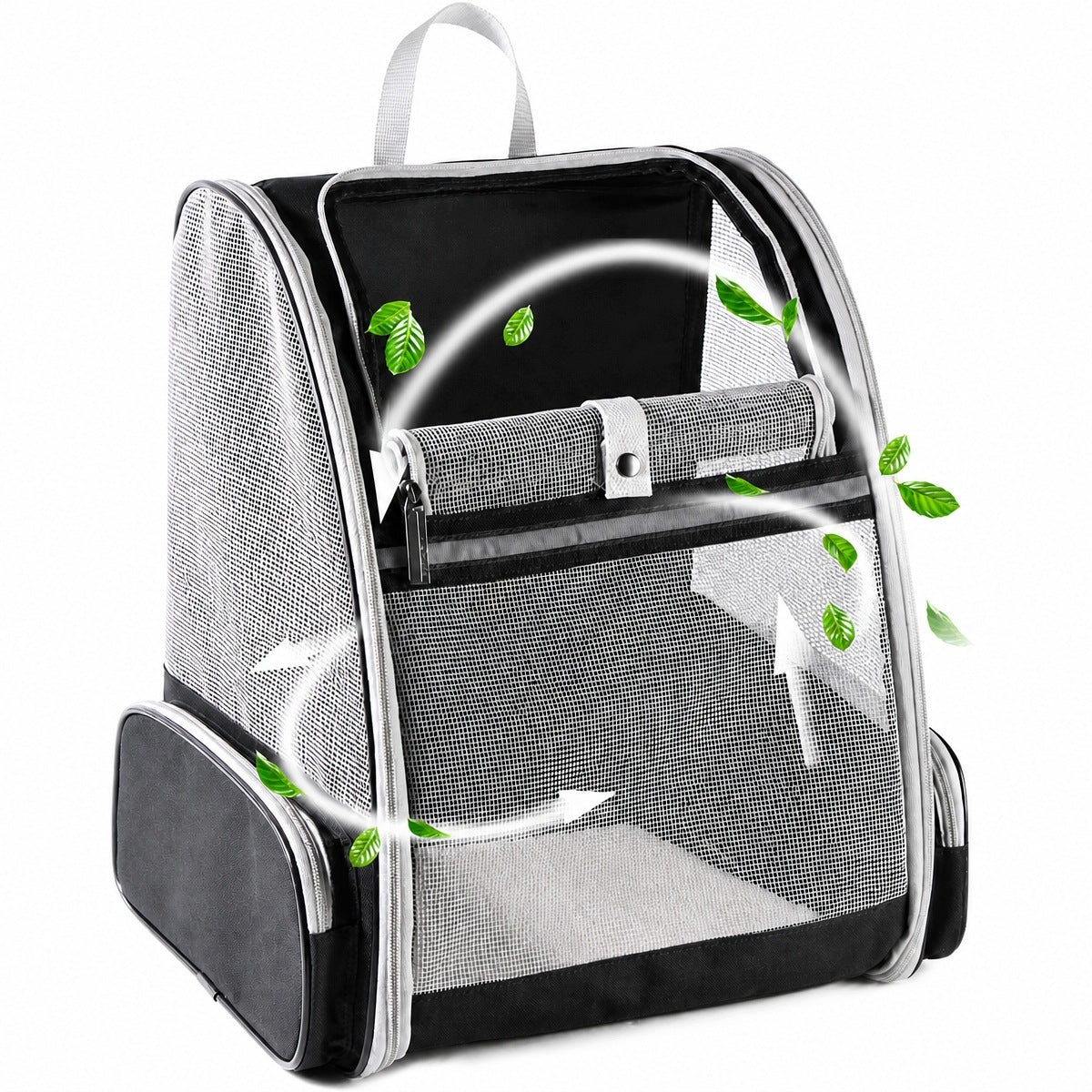 CAT DOG BACKPACK STRONG WITH VENTILATION WINDOW AND ROLLER SHUTTER