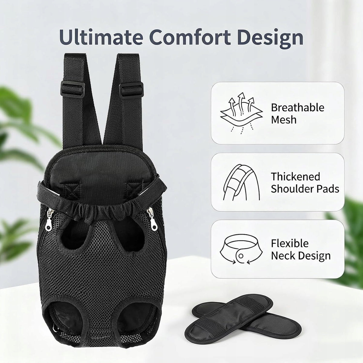 CAT DOG BACKPACK UP TO 4KG BREATHABLE ADJUSTABLE SAFETY Brand no brand