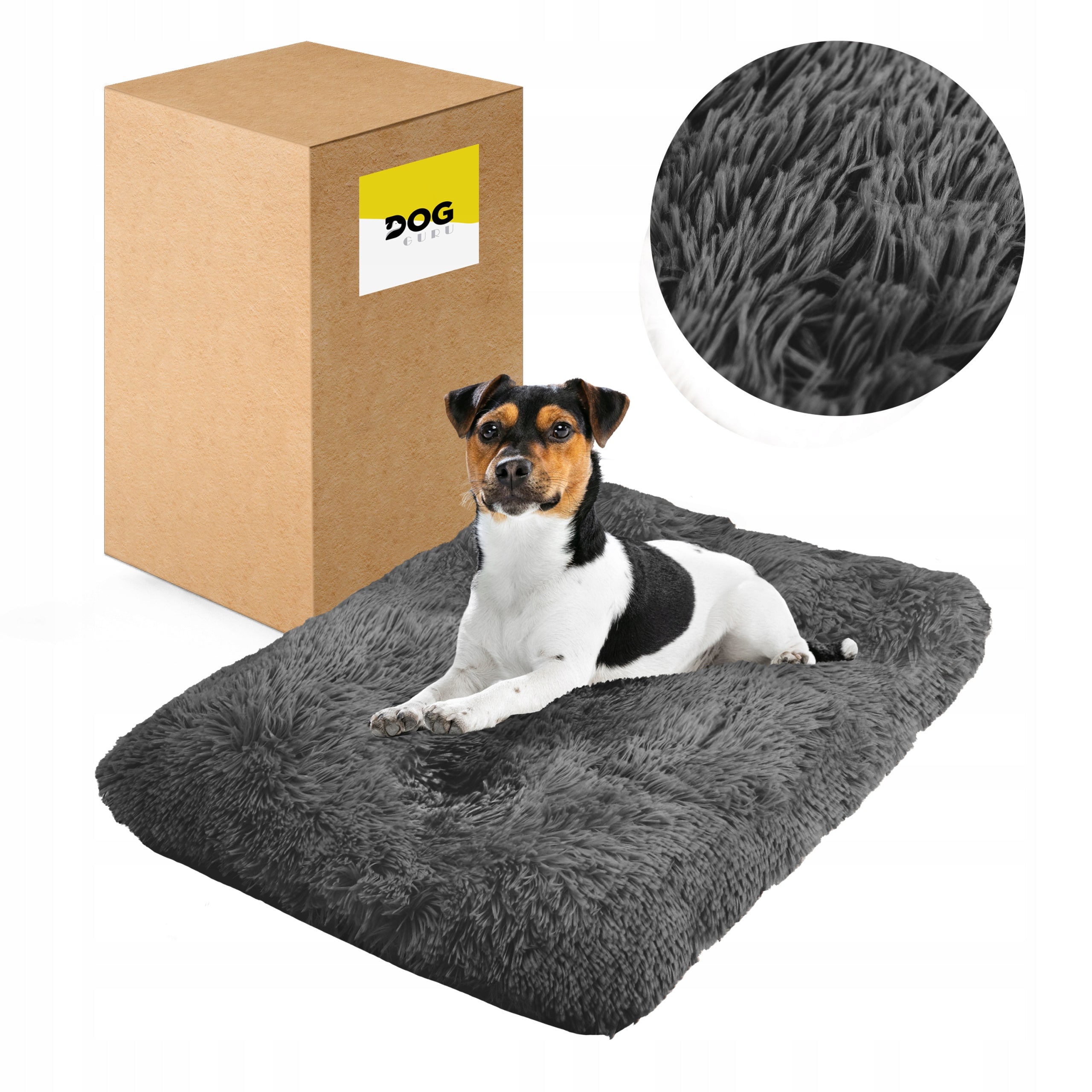 CAT DOG BED HAIRY FLUFFY PILLOW 70x50 CM