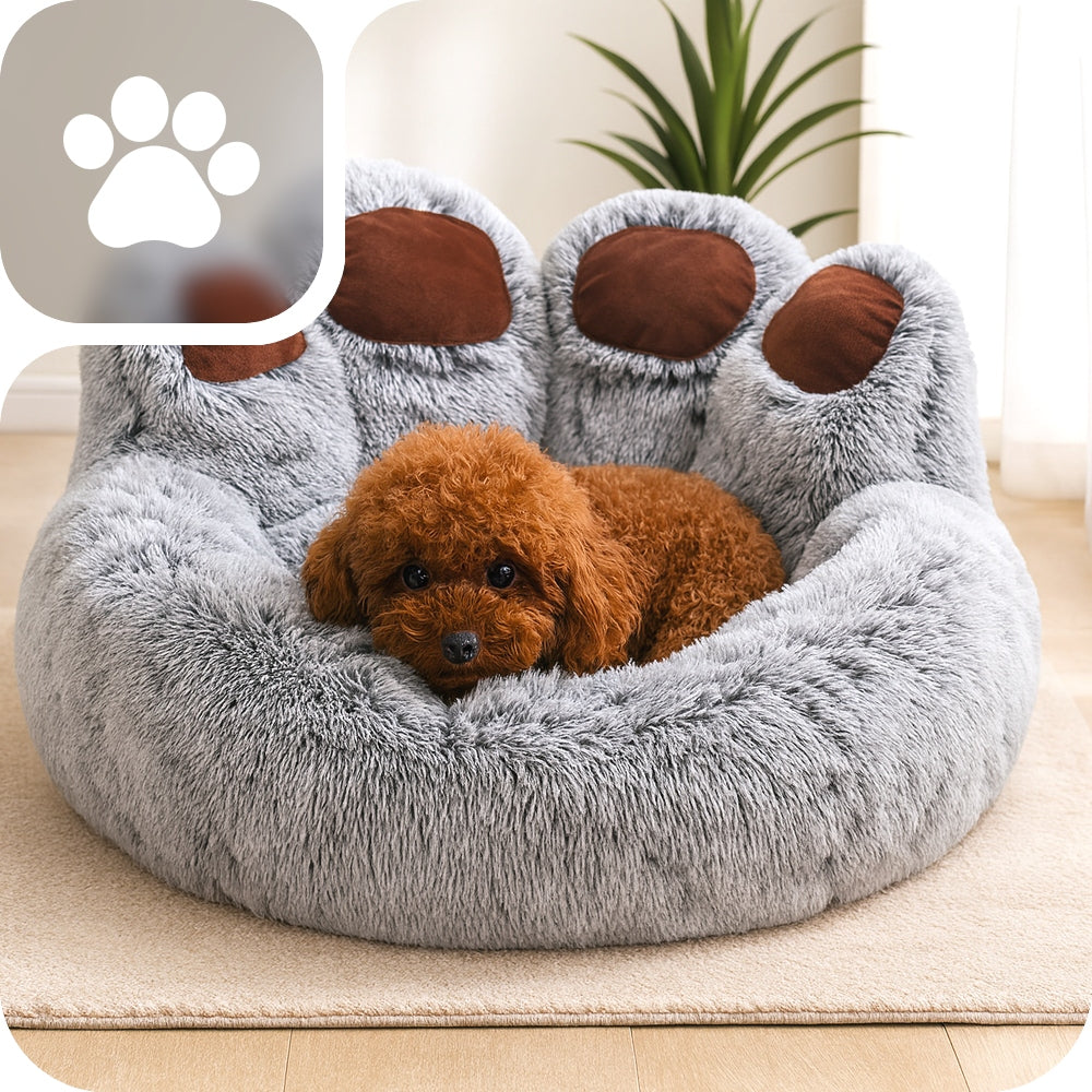CAT DOG BED MAT PLAYPEN BEDDING SOFT PILLOW SHAGGY XXL 45 CM Packaging status original
