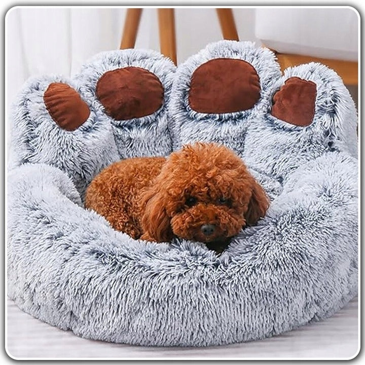 CAT DOG BED SOFT BED WATERPROOF SHAGGY PILLOW EAN (GTIN) 5907745919428