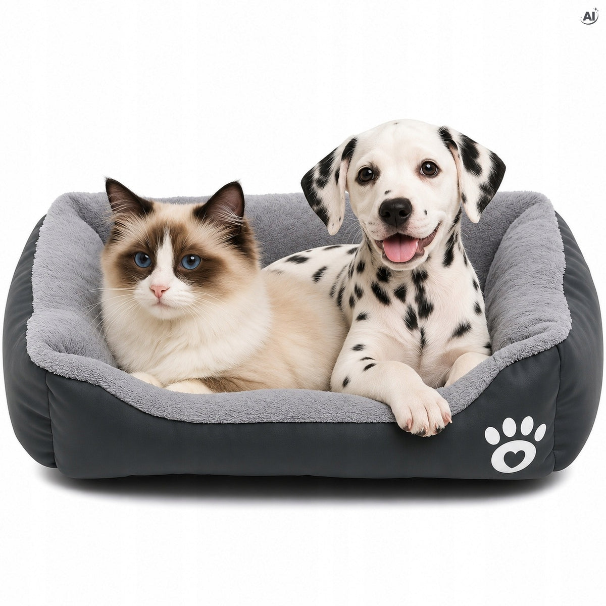 CAT DOG BED WATERPROOF SOFT 50x35cm SOFA PILLOW COUCH