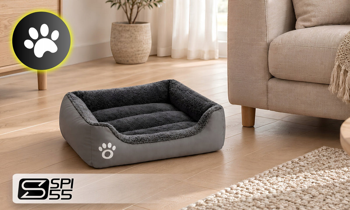 CAT DOG BED Waterproof SOFT SOFA playpen grey 60×45 cm Packaging status original