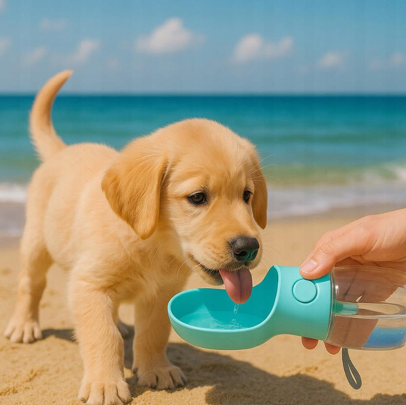 CAT DOG BOTTLE DRINKER WATER BOTTLE PORTABLE WATER BOWL TRAVEL FOOD Brand no brand