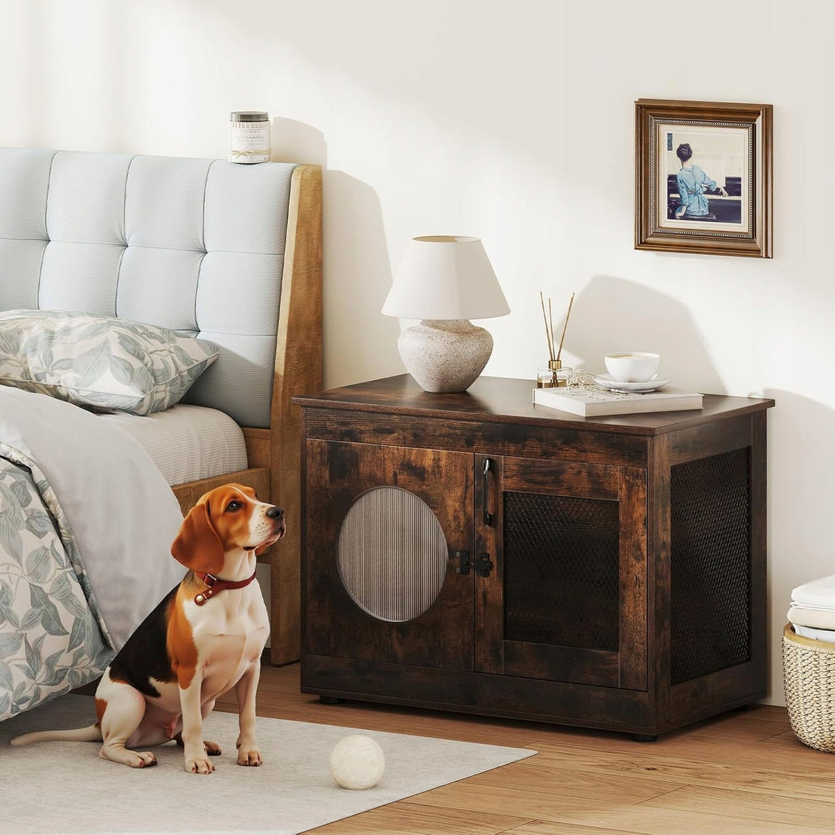 CAT DOG CAGE PLAYPEN SHELF CABINET BOOKCASE AUXILIARY TABLE WITH DOOR Manufacturer code KOJEC DLA PSA KOTA SZAFKA NOCNA Z DRZWIAMI