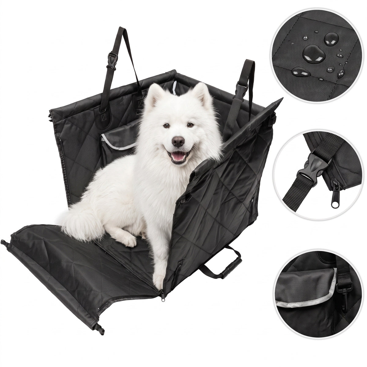 CAT DOG CAR SEAT LARGE SEAT TRANSPORTER CAR MAT