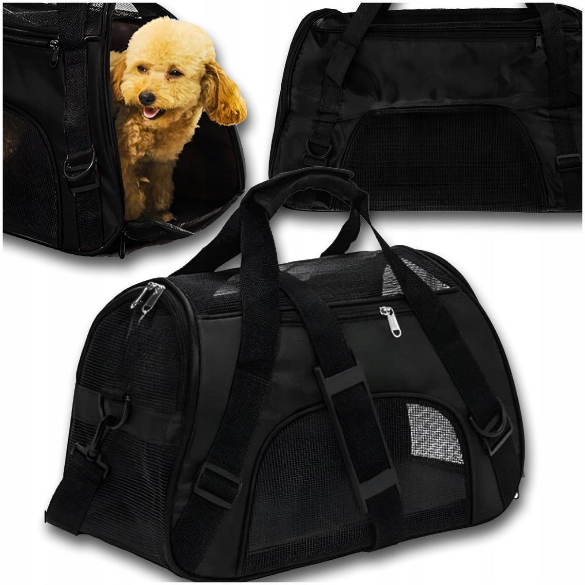 CAT DOG CARRIER ANIMAL FRAME BAG 2 COLORS 43*28*19 CM