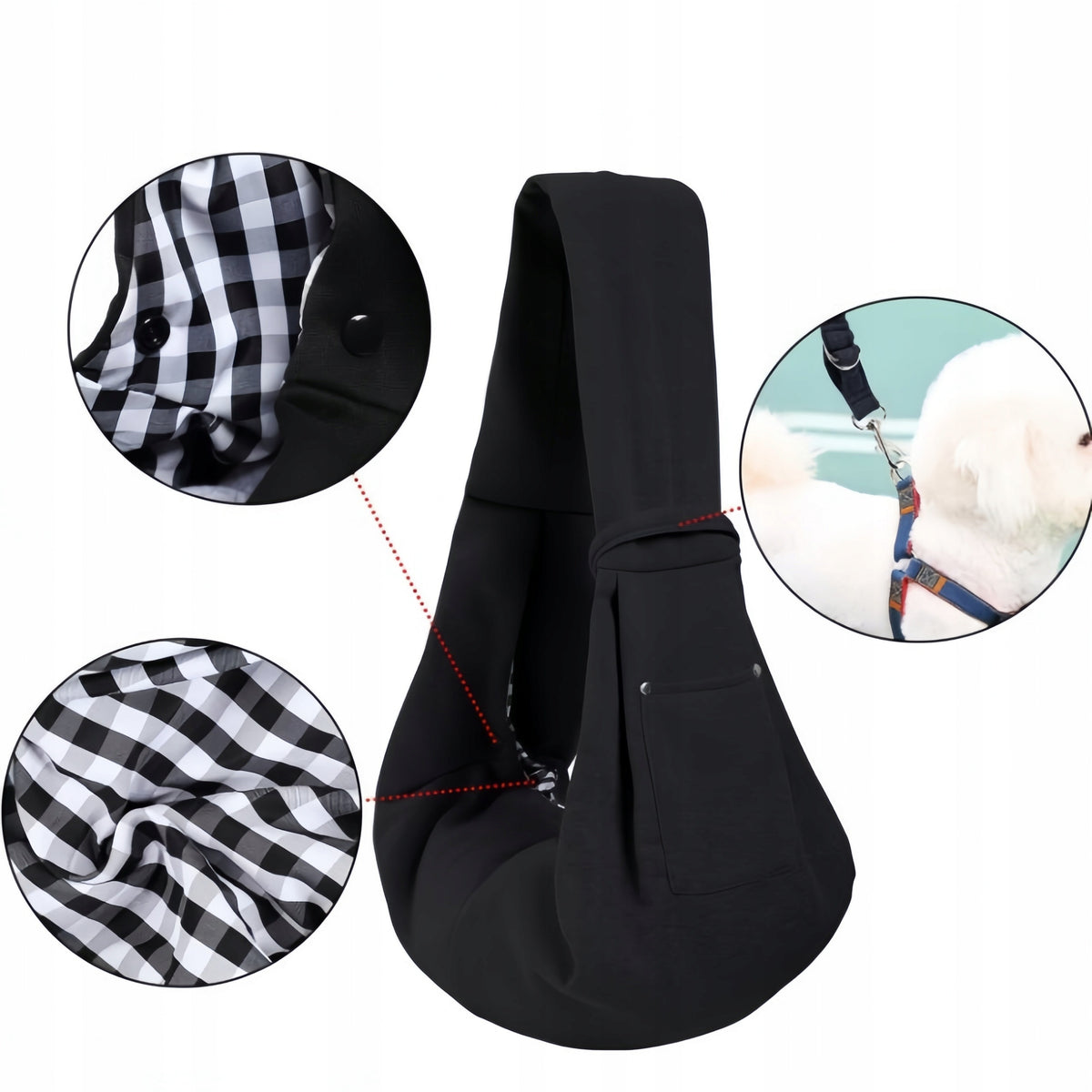 CAT DOG CARRIER BAG CARRYING KANGAROO FOR SHOULDER UP TO 7KG Manufacturer code 5904268983998
