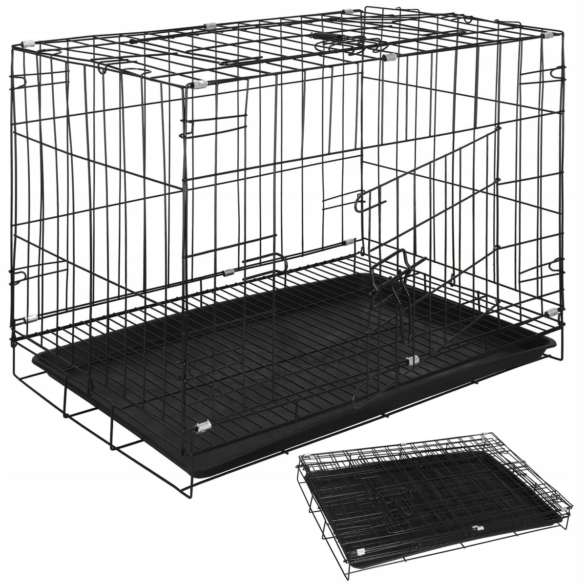 CAT DOG PLAYPEN CAGE STRONG CATWALK METAL FOLDING 60x50x42cm Manufacturer code PA1020