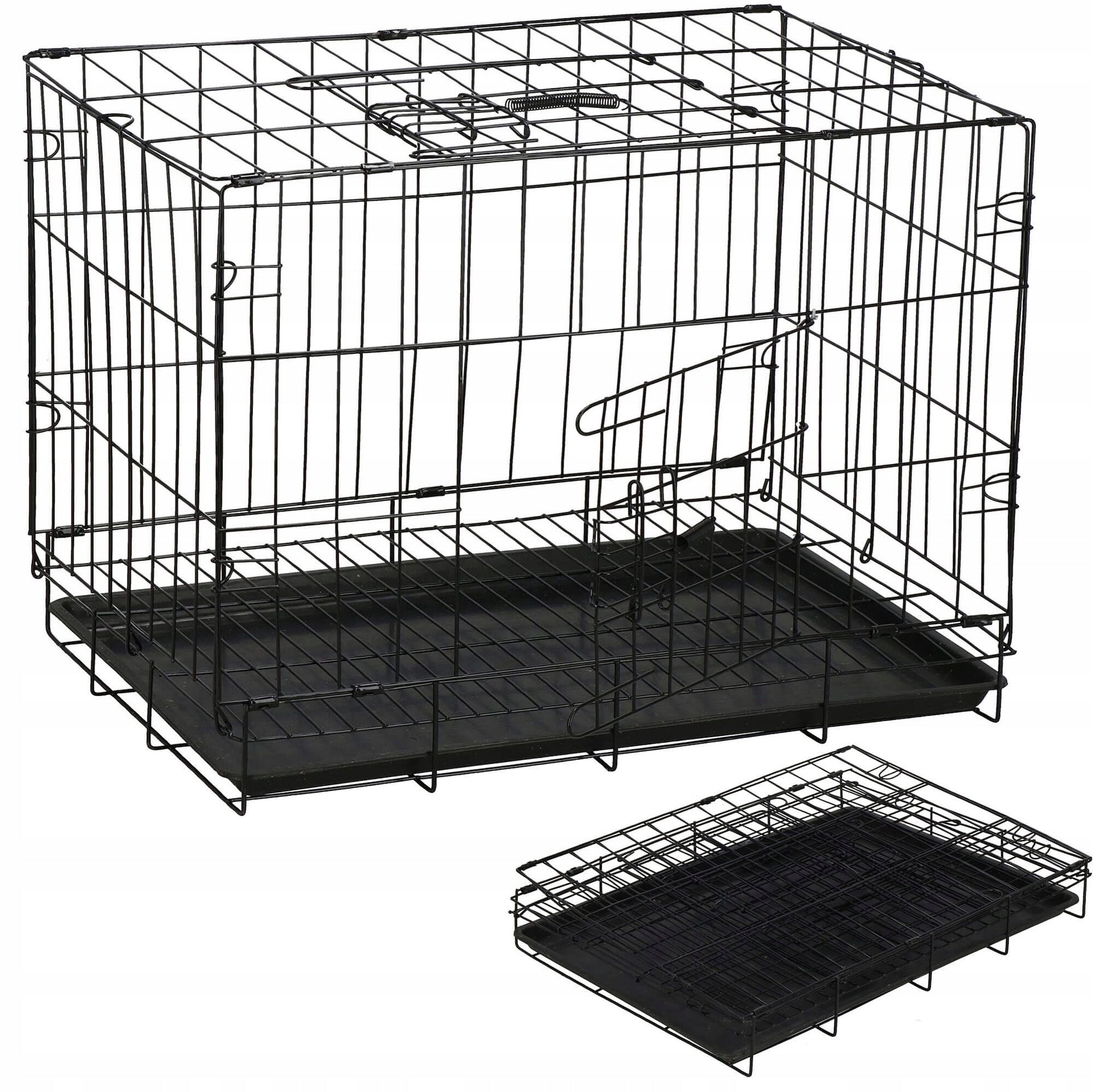 CAT DOG PLAYPEN CAGE STRONG METAL CATWALK FOLDING 50x42x34m Manufacturer code PA1018