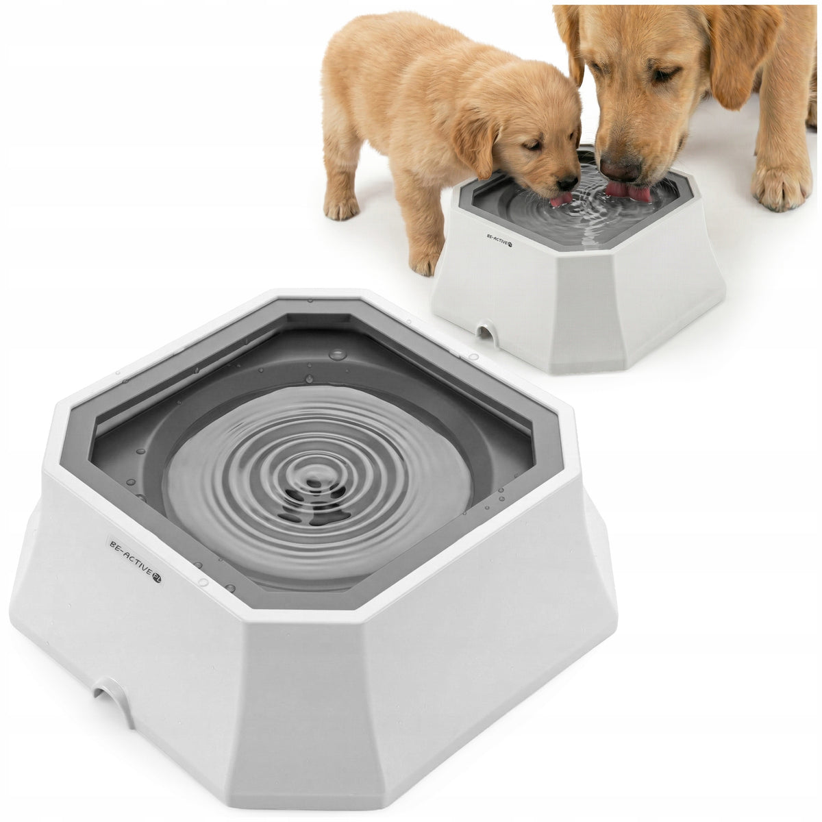 CAT DOG WATER BOWL SLOWING DRINKING DRINKER NON-SPILL FLOATING