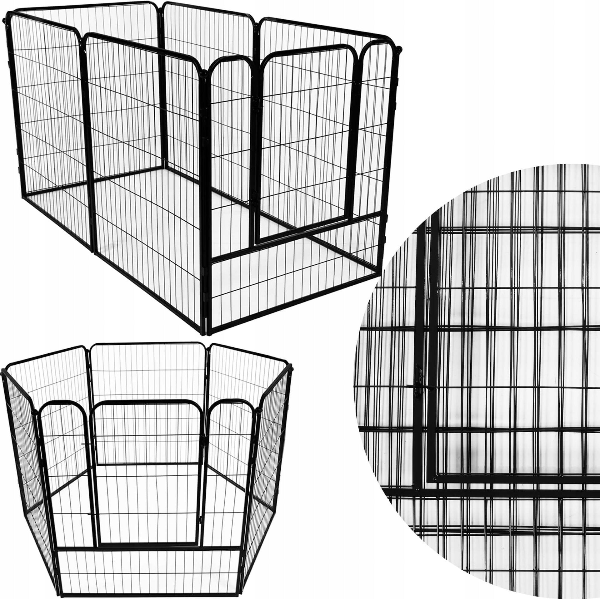 CAT ENCLOSURE FOR DOG CAT PUPPIES RABBIT PLAYPEN CAGE 184x94cm GOAL Manufacturer code PA1022
