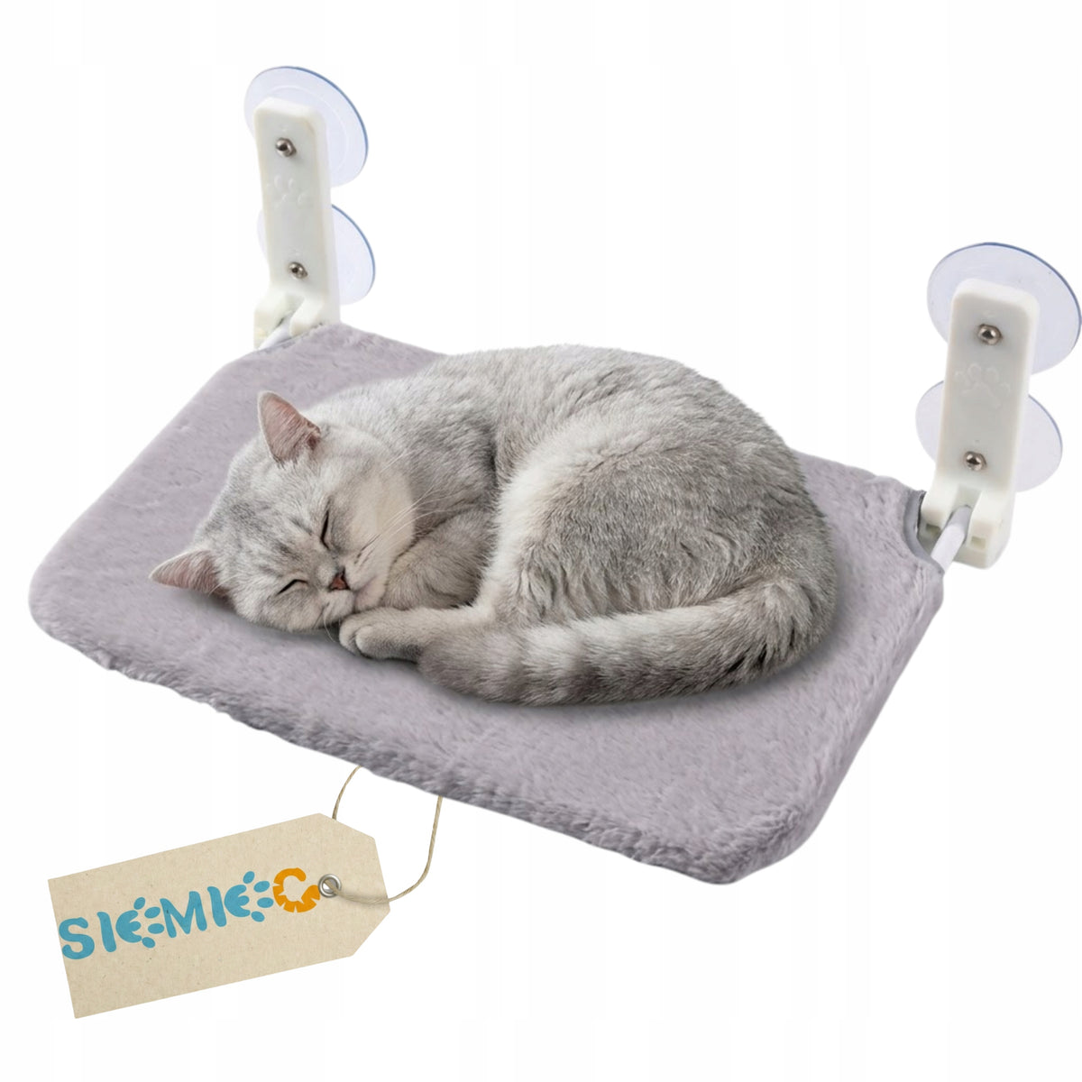 CAT HAMMOCK FOR THE WINDOW – BED 52×30, IDEAL FOR OBSERVING THE ENVIRONMENT!
